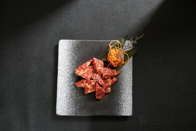 味噌腌制三角肉实拍