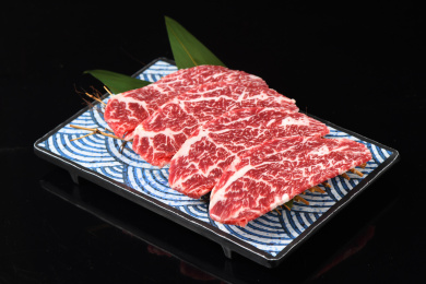 一盘烤肉牛肉