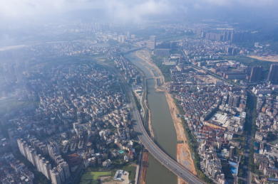 福清利桥古街航拍