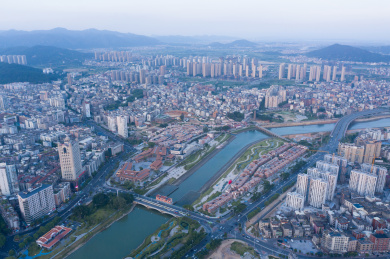 福清利桥古街航拍