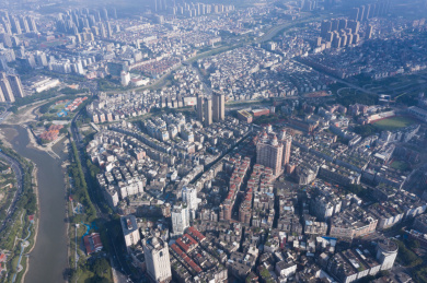 福清利桥古街航拍