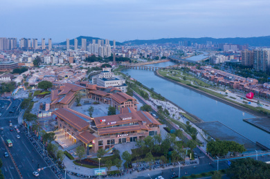 福清利桥古街航拍