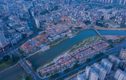 福清利桥古街航拍