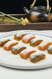 撒粉椰蓉蒸金瓜（蒸南瓜）