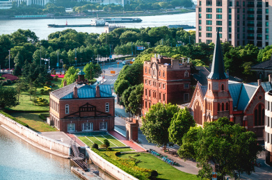 上海外滩老建筑景观