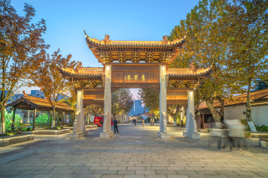 常州青果巷秋景