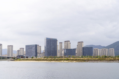 宁波市北仑区的梅山水道