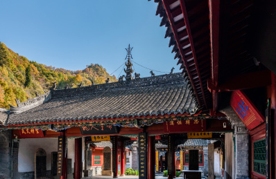 中国陕西省汉中留坝张良庙