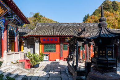 中国陕西省汉中留坝张良庙