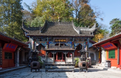 中国陕西省汉中留坝张良庙