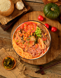 番茄味五谷鱼粉