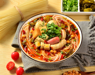 麻辣火锅丸子五谷米粉