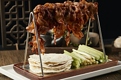 晾干烤肉配薄饼（肥牛）