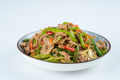 炒里脊肉丝 