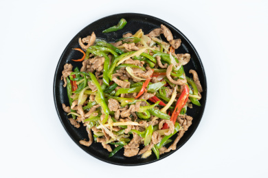 炒里脊肉丝 
