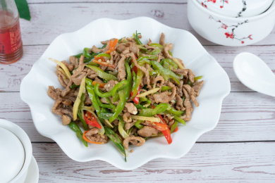炒里脊肉丝 