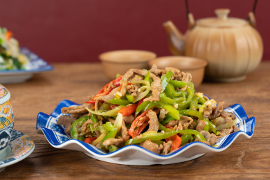 炒里脊肉丝 