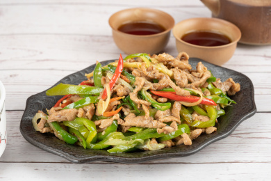 炒里脊肉丝 