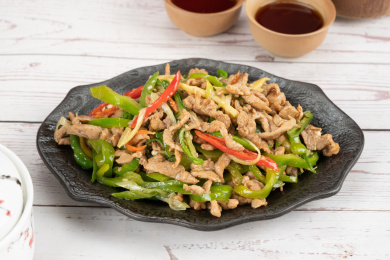 炒里脊肉丝 
