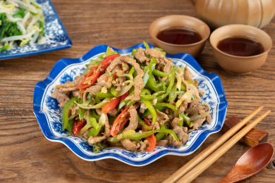 炒里脊肉丝 