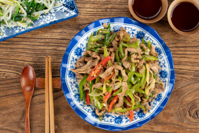 炒里脊肉丝 