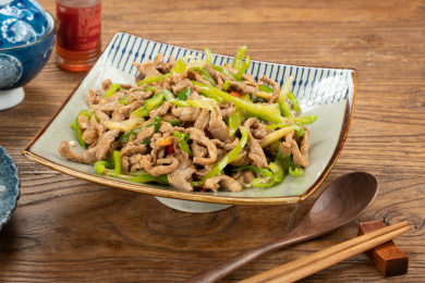炒里脊肉丝 