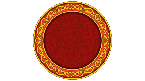 瑞兽喜庆民俗装饰场景