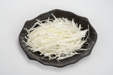  大葱丝食材
