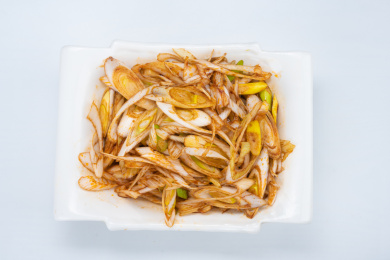 香辣凉拌葱丝 