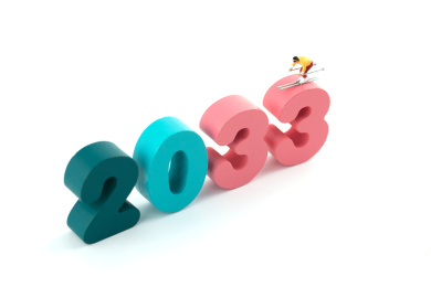 微缩创意滑雪跨年2033新年