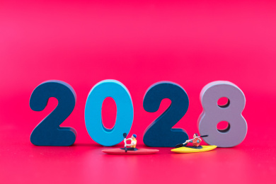 跨年划船新的一年2028