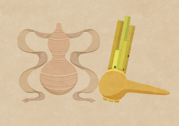 民族乐器葫芦笙