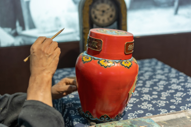 绍兴黄酒薄物馆黄酒手工作坊