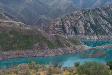 中国新疆昌吉州玛纳斯县肯斯瓦特水库