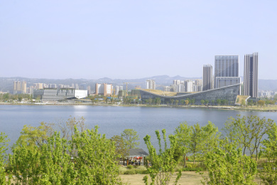 成都东安湖公园 剧院和文化艺术中心建筑群