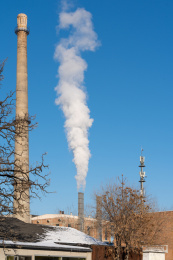 城市供暖冬季供暖水蒸气