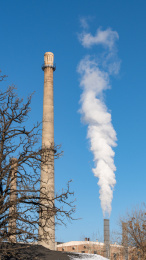 城市供暖冬季供暖水蒸气