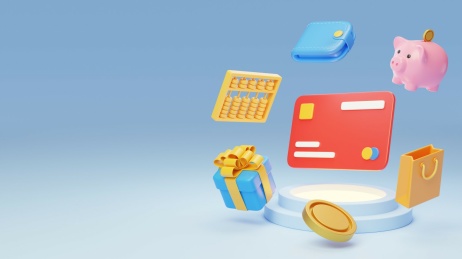 金融理财省钱收益利润管理3D