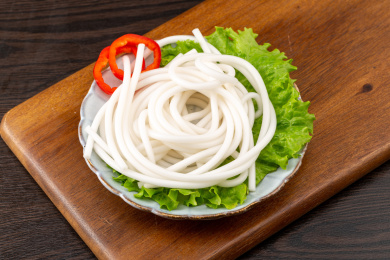 土豆粉火锅菜品