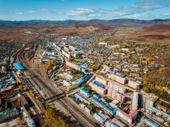 呼伦贝尔博克图中东铁路历史建筑风景