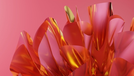 3D现代抽象艺术风格