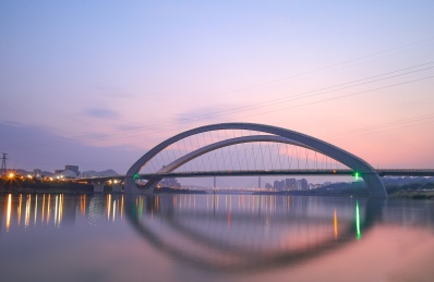 广西南宁大桥城市风光建筑