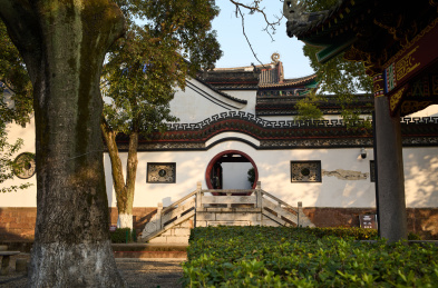 武汉楚天第一名楼晴川阁冬季风景