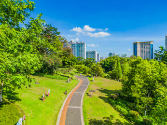 贵港民族文化公园航拍