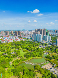 贵港民族文化公园航拍