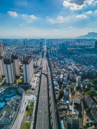 贵港金港大道城市建筑