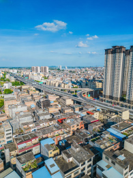 贵港金港大道城市建筑