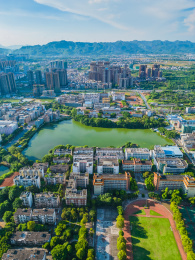 广西贵港的港北区城市建筑