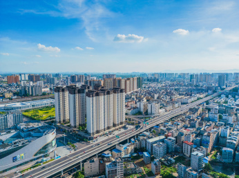 贵港金港大道城市建筑