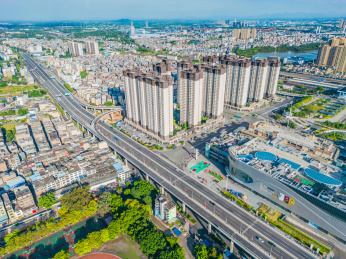 贵港金港大道城市建筑